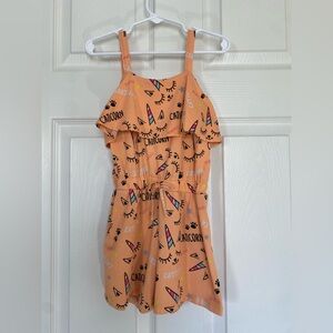 Forever Me Peach Romper